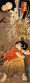 Der junge benkei mit einem Pol Utagawa Kuniyoshi Ukiyo e